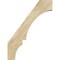 Ekena Millwork 4"W x 18"D x 24"H Balboa Rough Sawn Knee Brace, Douglas Fir BRC04X18X24BOA00RDF - alternate 2